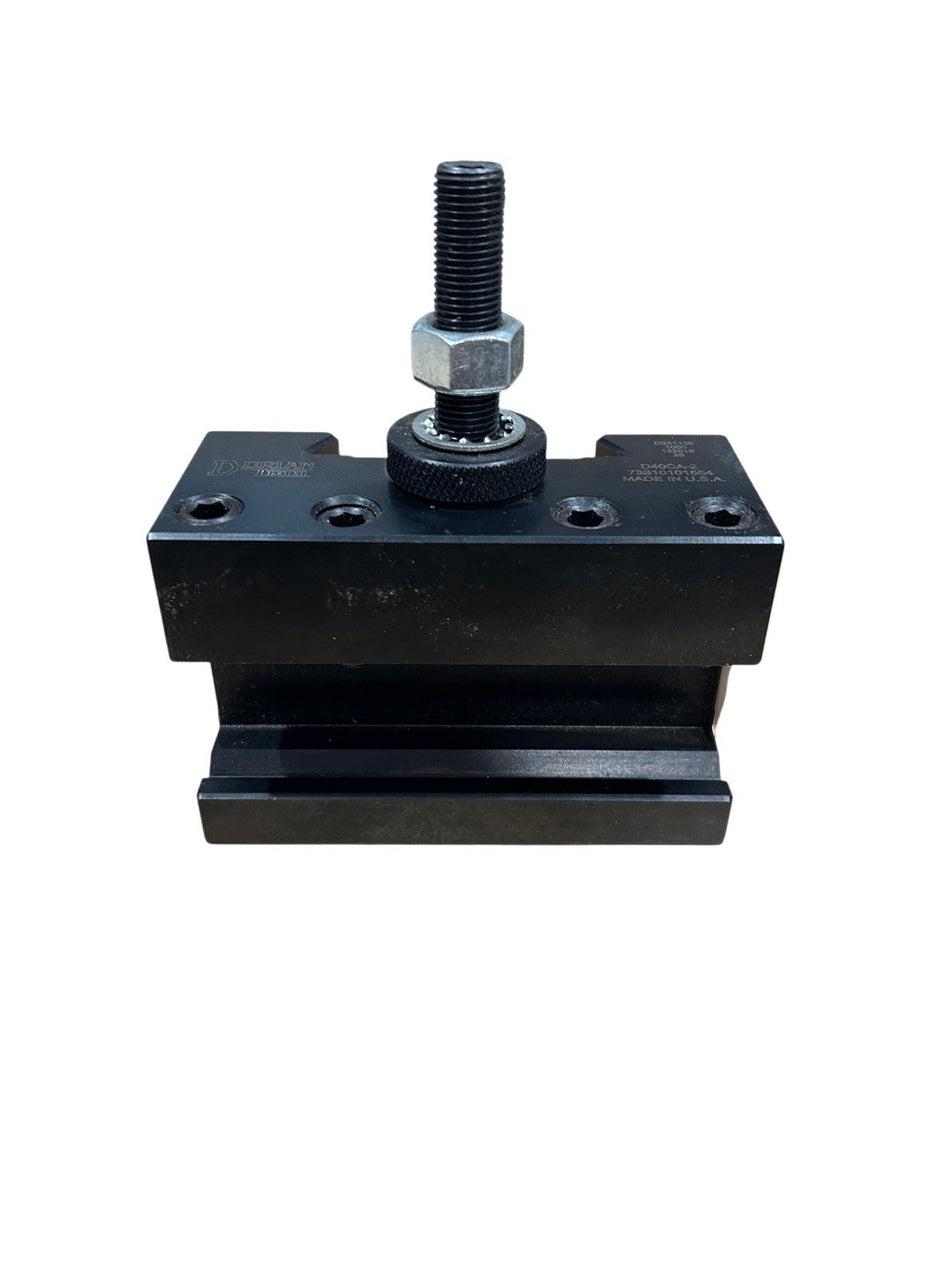 Dorian D40CA-2 16" to 20" Lathe Swing 3" H x 4-1/2" L #2 Lathe Tool Post Holder0