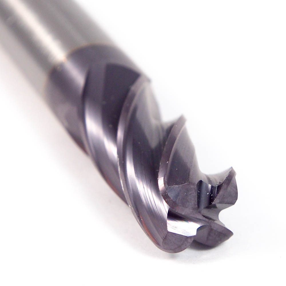 MA FORD Carbide Corner Radius End Mill 16mm 4FL 4mm Radius AlTiN1