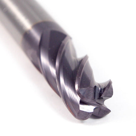 MA FORD Carbide Corner Radius End Mill 16mm 4FL 4mm Radius AlTiN1