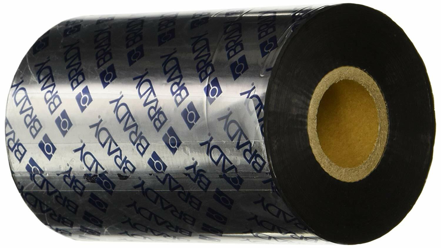 Brady Wax Resin Ribbon Roll For Heatex Labels 4.331" x 984' 356126 -0