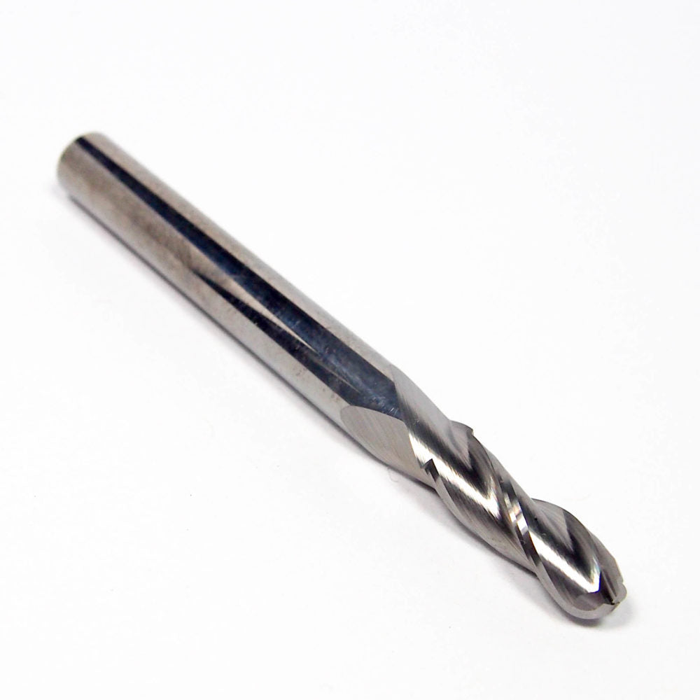 METAL REMOVAL Carbide Ball End Mill 7/32" 3FL M321420