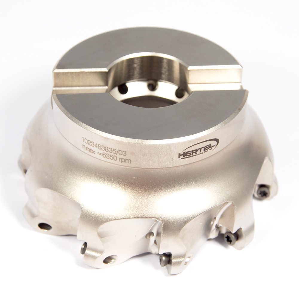 HERTEL Indexable Copy Face Mill 4" A251.400R.10-12-B125-200-RS-EF 60003850