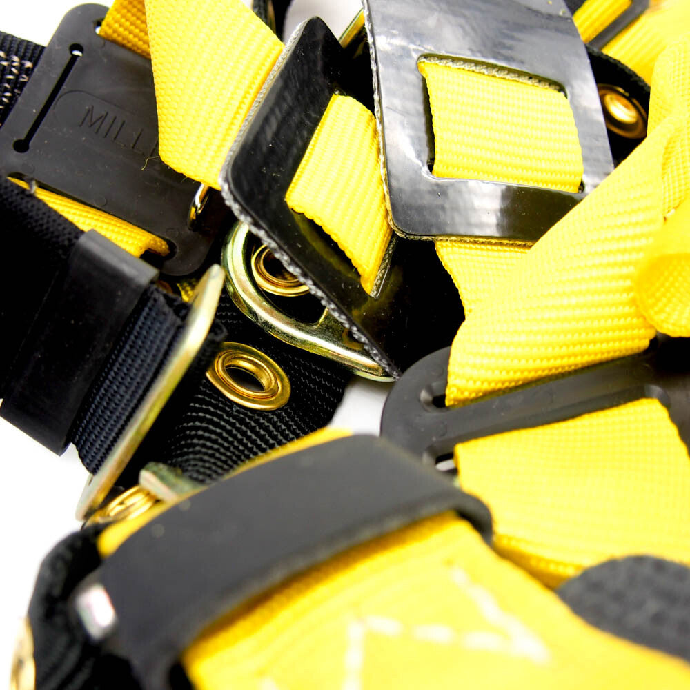 Miller 8095-6/XLYK Non-Stretchable Standard Full Body Harness Size X-Large -1