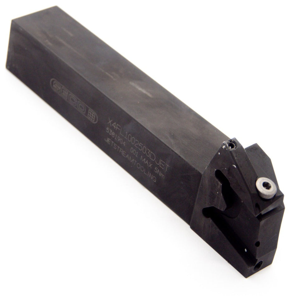 Seco 02823298 External Indexable Grooving Toolholder 0.256" X4FL1002503DJET0