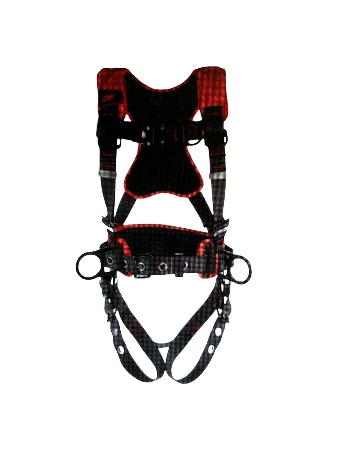 3M 1161224 420 lb Size M/L Quick-Connect/Tongue Buckles Vest Full Body Harness0