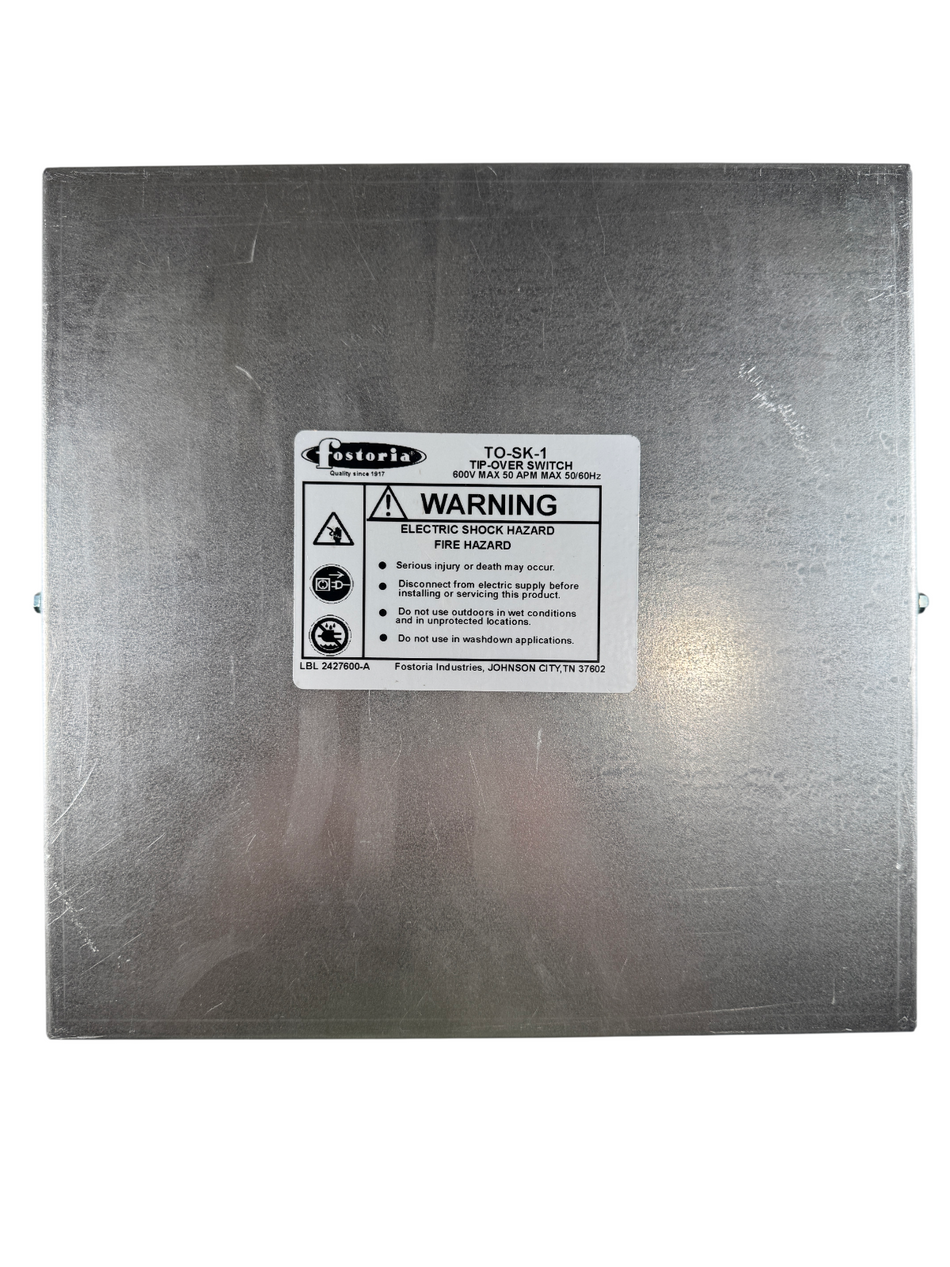 Fostoria TO-SK-1 208-600VAC 50A 1 or 3PH Aluminum Unit-Mounted Tip Over Switch0
