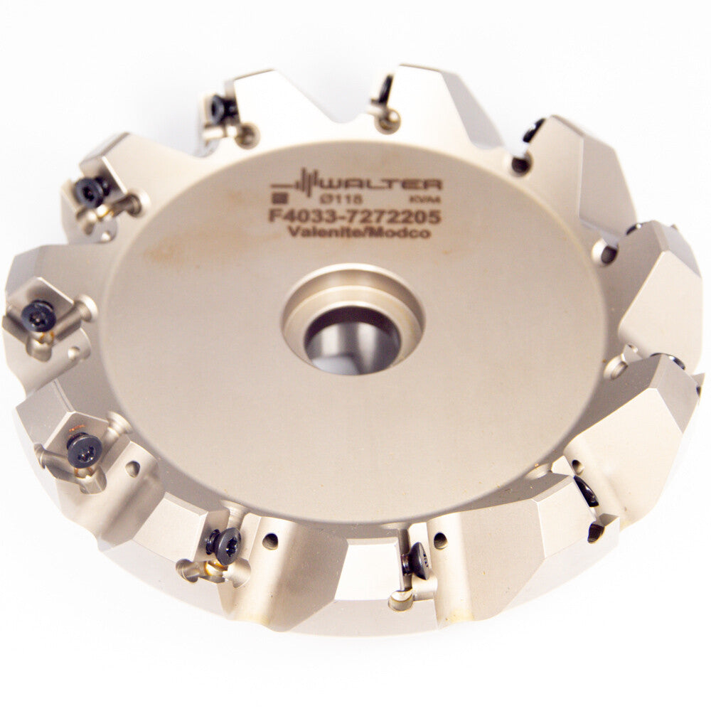 Walter Valenite 7272205 Indexable Face Mill 118mm 11FL F4033-72722052