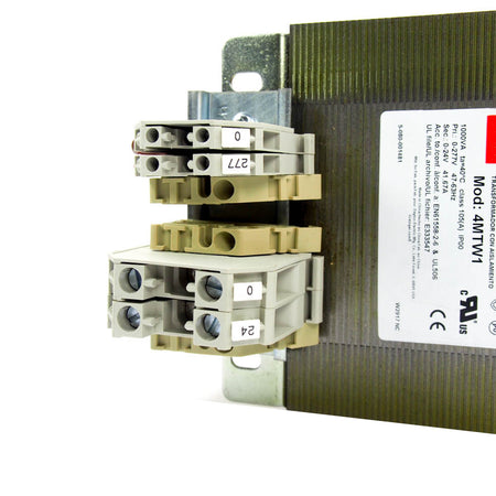 4MTW1 Isolating Control Transformer 1kVA Rating 277VAC Input 24VAC Output -1