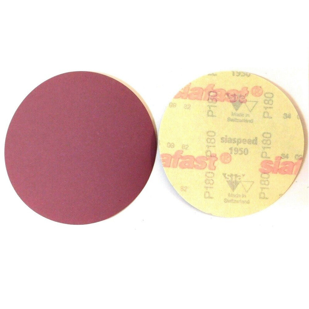 Sia Abrasives 6783.7705.0180 5" 180 Grit Hook & Loop Disc (100 Discs)1