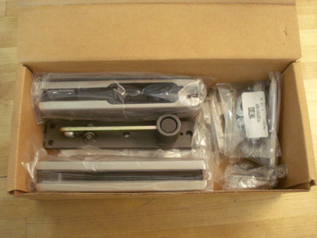 Rixson 178-4AXXH Glass Door Pivot Hinge, Brass, 180°, Center Hung -1