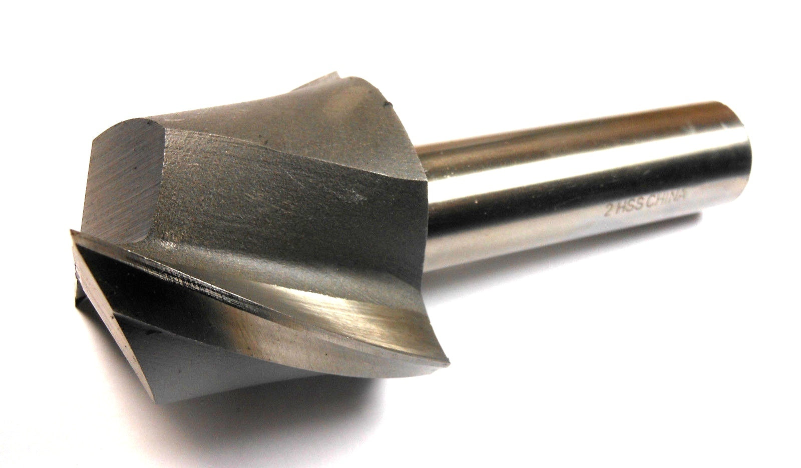 Single Square End Mill 2" HSS 2FL 1-5/8" LOC x 4-1/8" OAL1