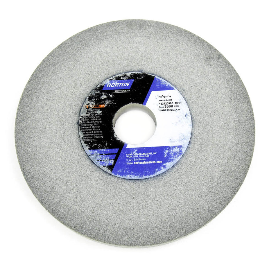 Norton 66252901949 7" x 1/2" x 1-1/4" Grinding Wheel 3,600 RPM 8 Pcs -0