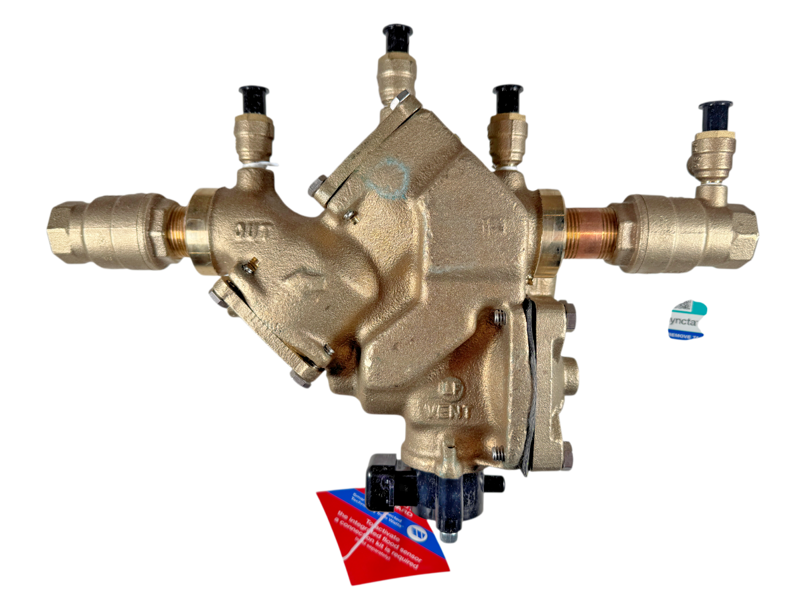 Watts 3/4 LF909-QT-FS 3/4" FNPT 175 PSI Reduced Pressure Zone Backflow Preventer1