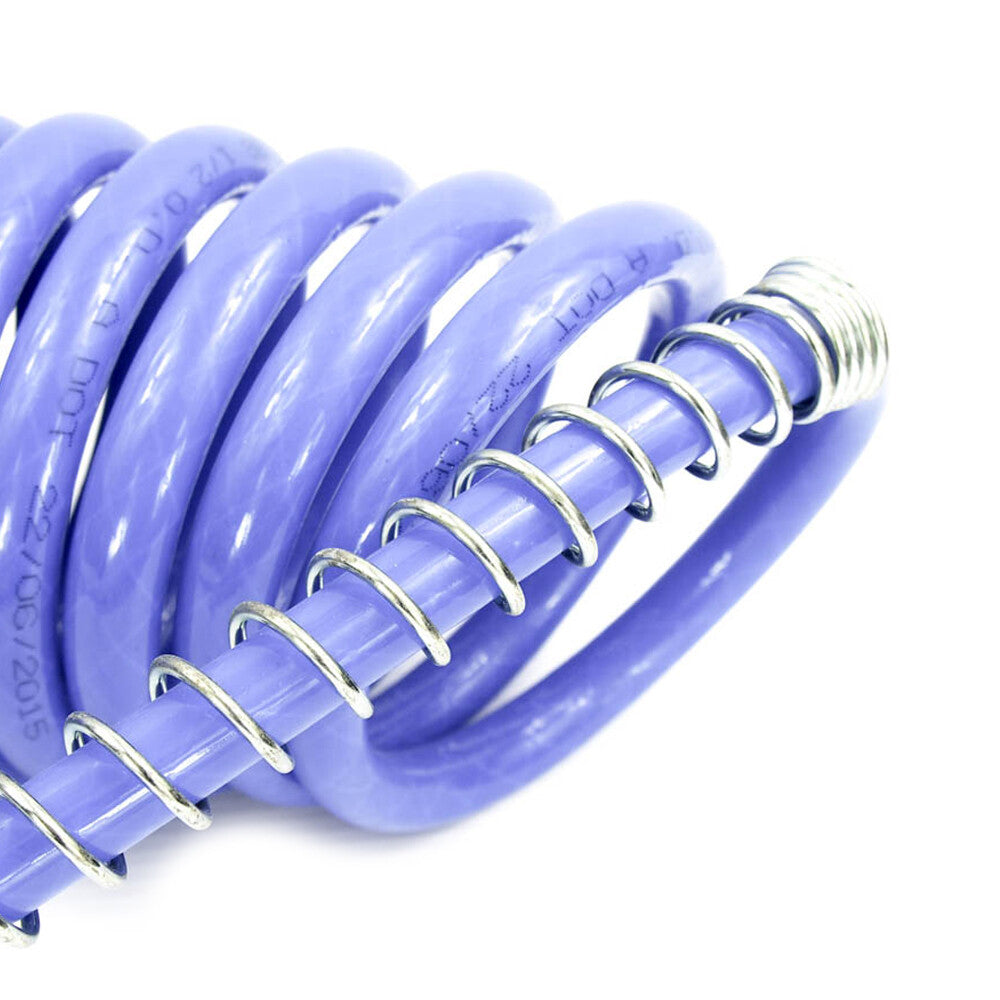 Class C Solutions Group B12221 15 Ft. Blue Coiled Air Brake Hose (6-Pk) -2