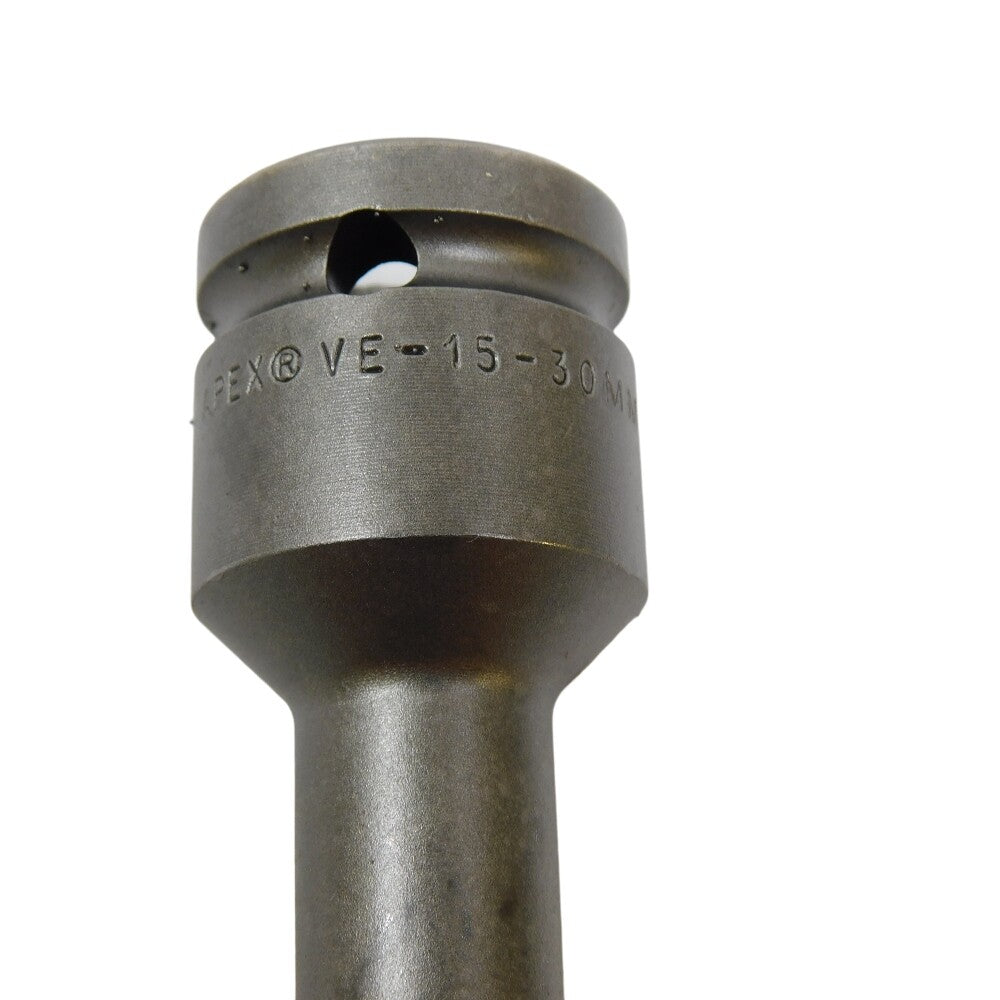 Apex VE-15-30mm Barbell Socket 1/2" Drive 30mm Hex 6" OAL -3