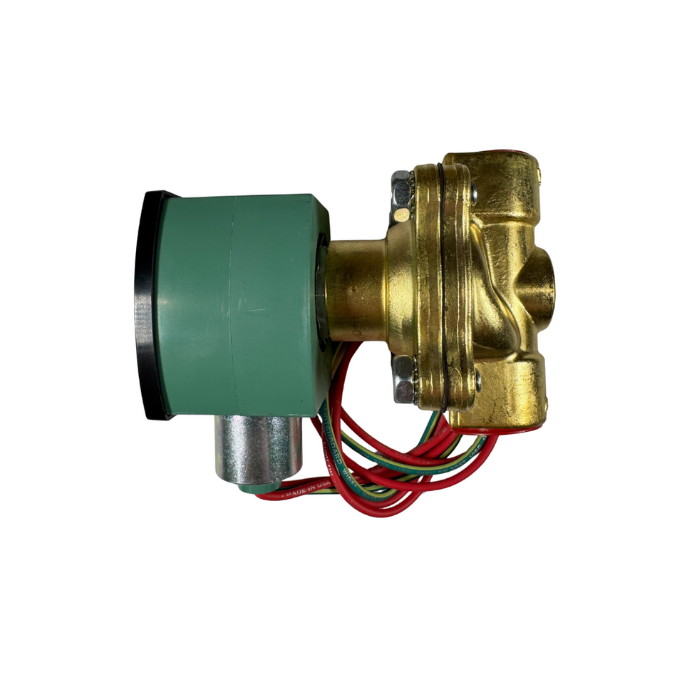 ASCO Redhat 8210G034 1/2" NPTF 110/120VAC 50/60Hz 10.1W 2-Way Solenoid Valve0