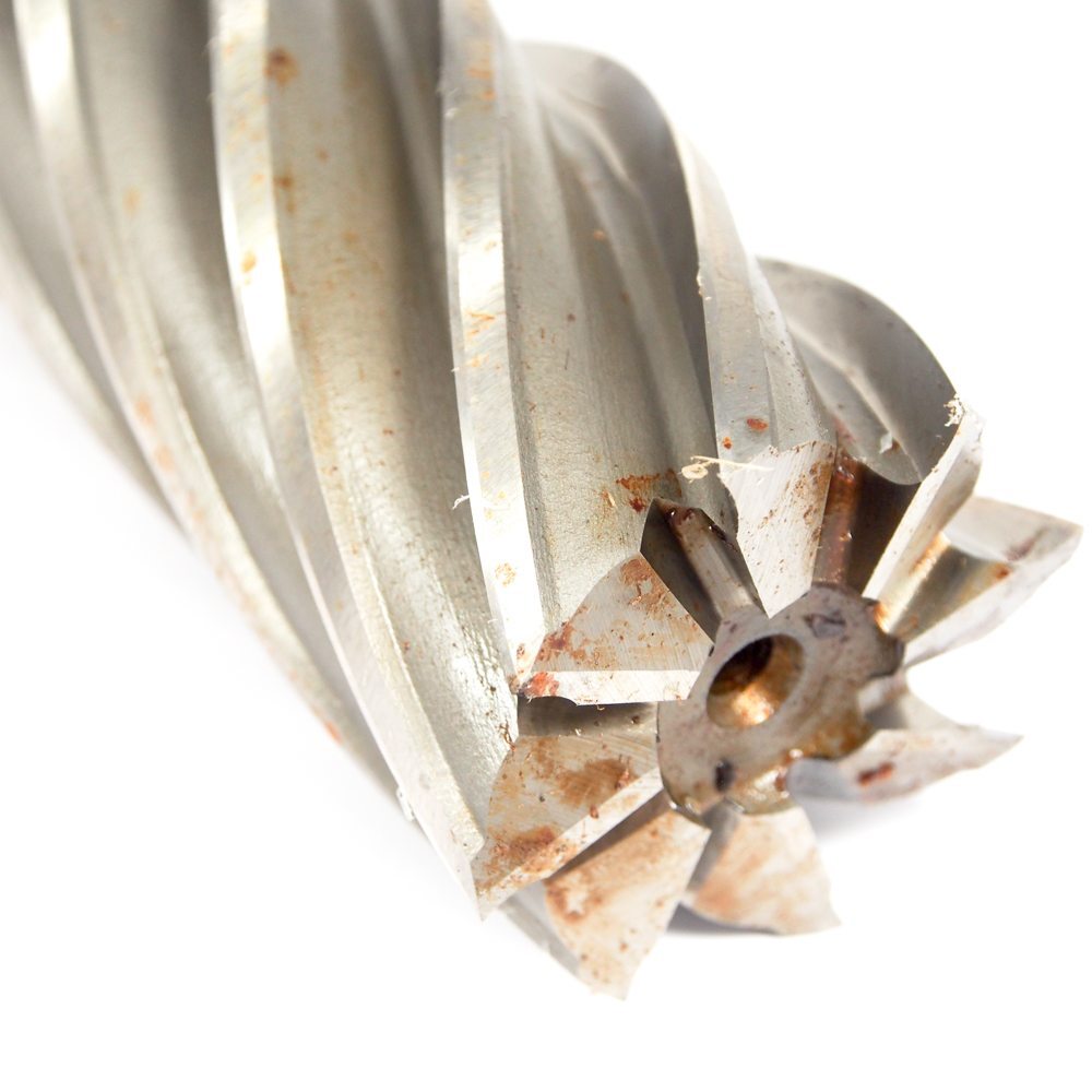 PUTNAM Square End Mill 2" 8FL HSS 942871