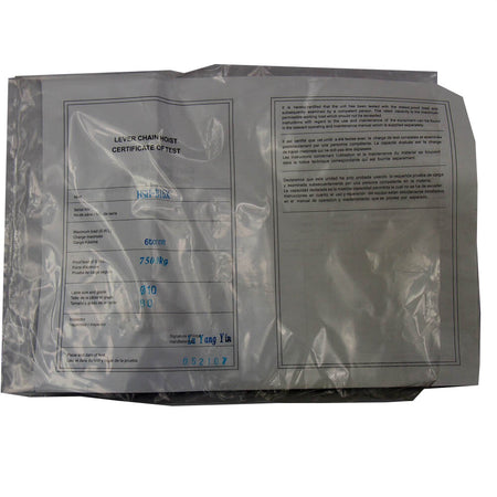 HL6-15 6 Ton Load Capacity 15 Ft. Lift Lever OP Chain Hoist -3