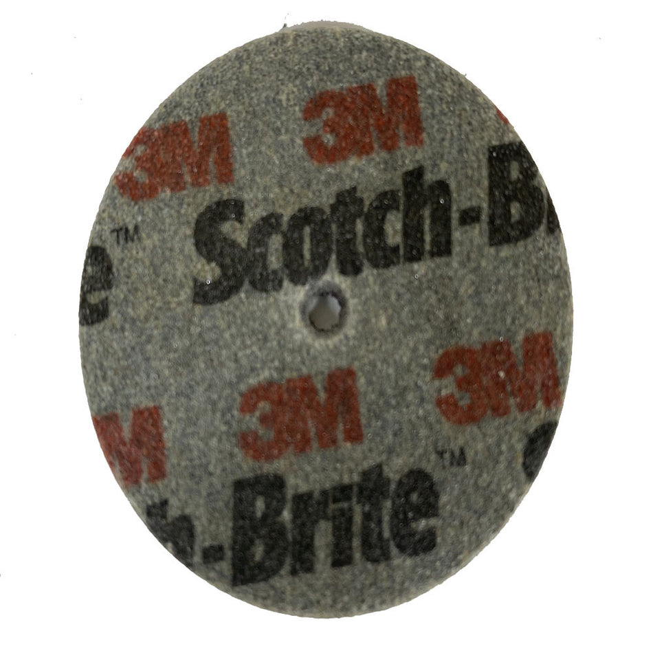 3M Scotch-Brite 60324 Cut and Polish Unitized Wheel 2" x 1/8" x 1/8" 60 ct -0