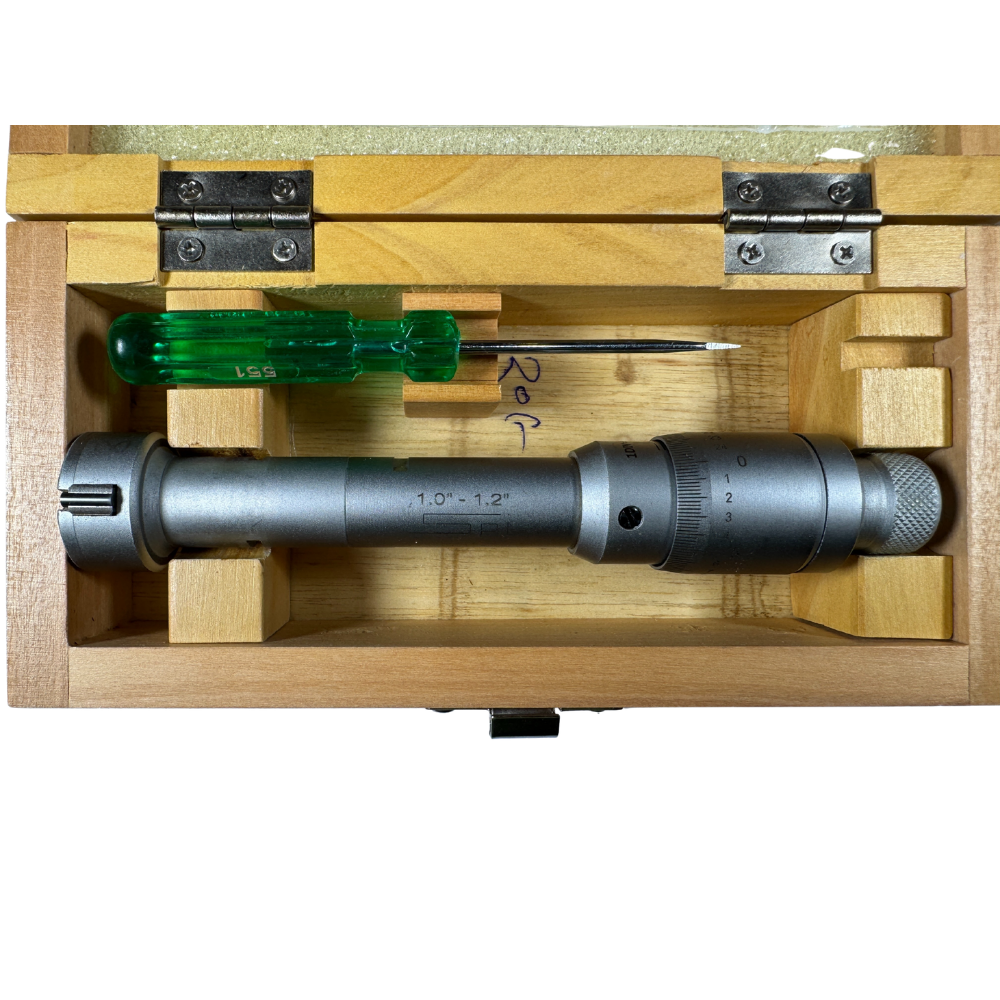 SPI 10-732-6 1" to 1.2" Range 0.0002" Graduation SC Mechanical Hole Micrometer2