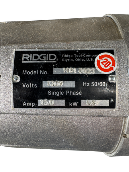 Ridgid 96442 1PH 120V 50/60Hz 15A Motor For 300 Series Threaders1