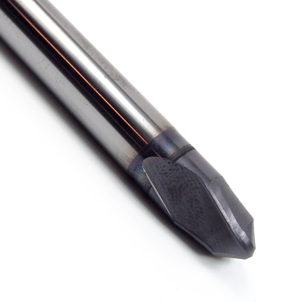 NIAGARA 76698 | Carbide Ball End Mill | 7/16" Diameter 2-Flute AlTiN1