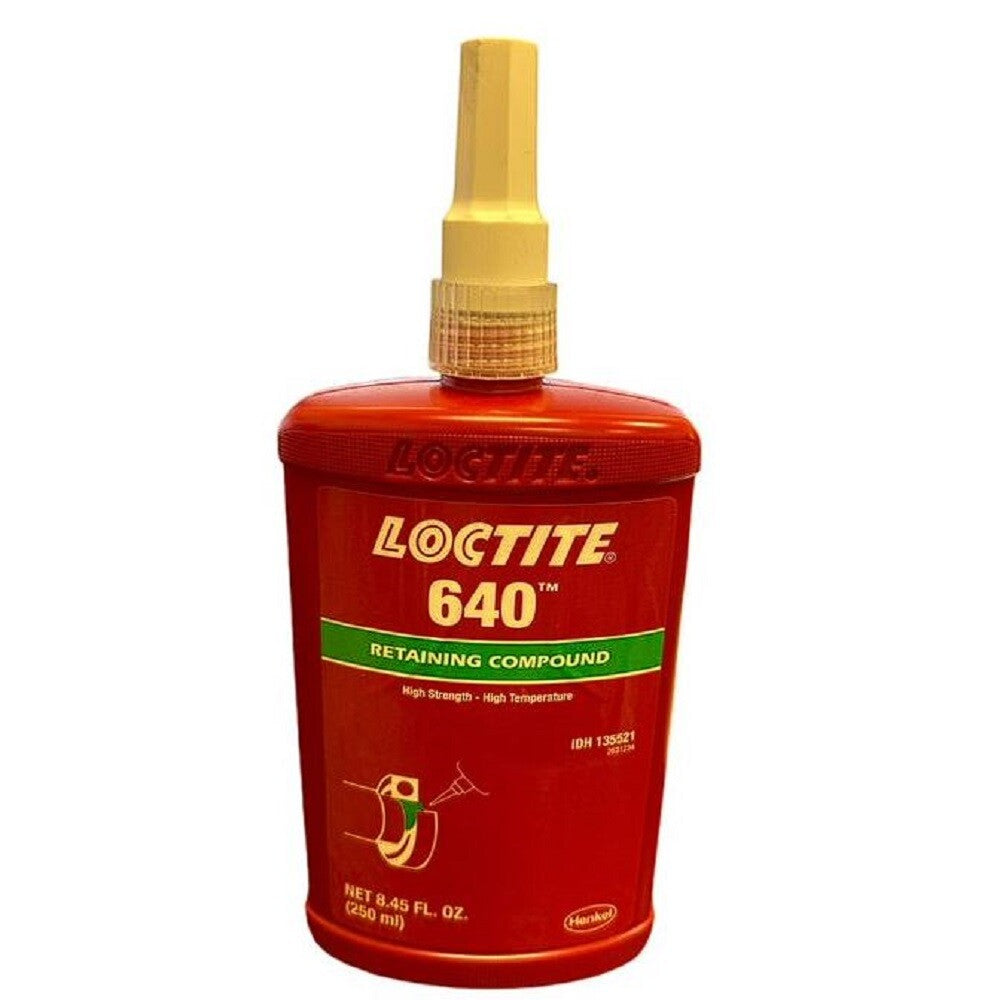 Loctite 640 8.45 Oz Green Liquid Extended Working Time Retaining Compound0