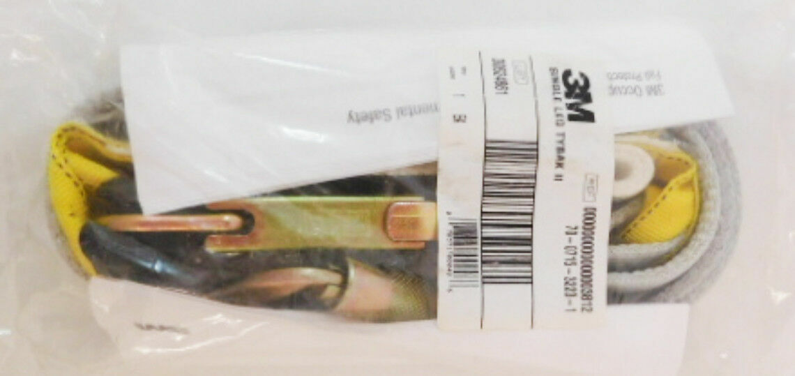 3M 70-0715-3223-1 Absorbing Lanyard 6' Working Length 1 Leg2