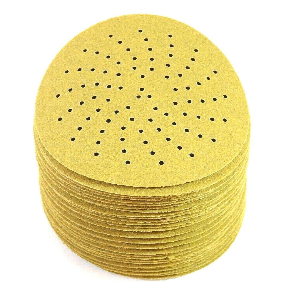 3M 55519 3" P120 Aluminum Oxide Hook & Loop Grit Discs (50 Pieces)1