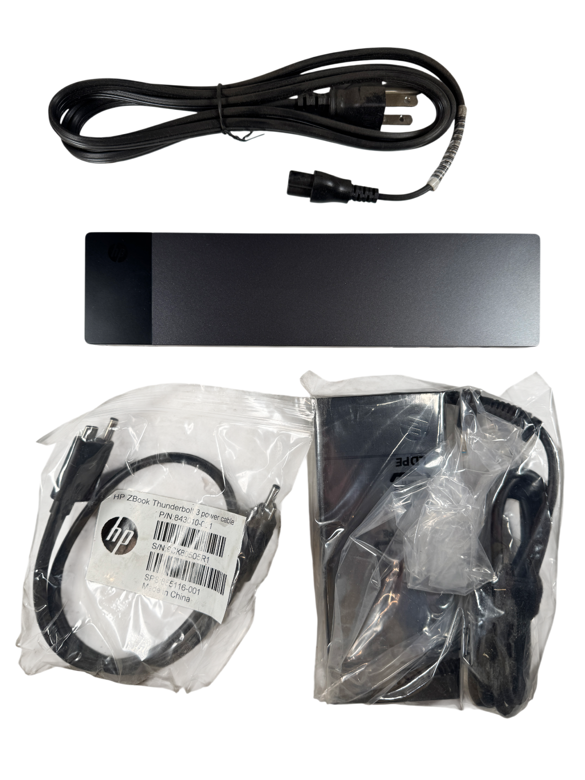 HP P5Q58AA#ABA Elite 150W 2 Ports ZBook Thunderbolt 3 Docking Station with Cable0