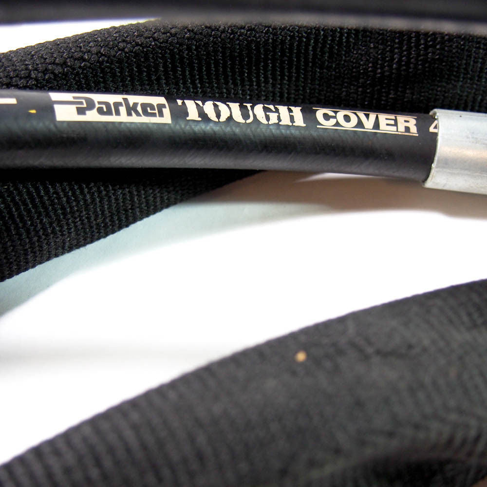 Parker Tough Cover Hydraulic Hose w/ Partek Sleeve 18ft+ 471TC-8 -2
