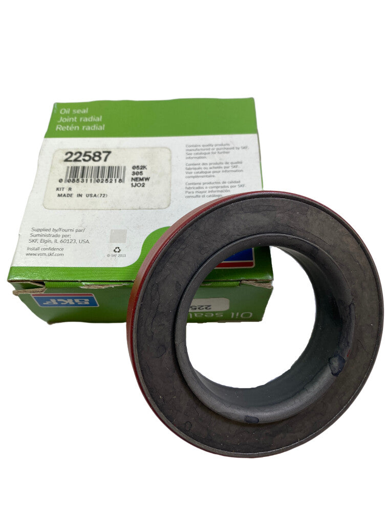 SKF 22587 Oil Seal 2 1/8" x 3 1/2" x 3/4" KIT Nitrile and Steel -0