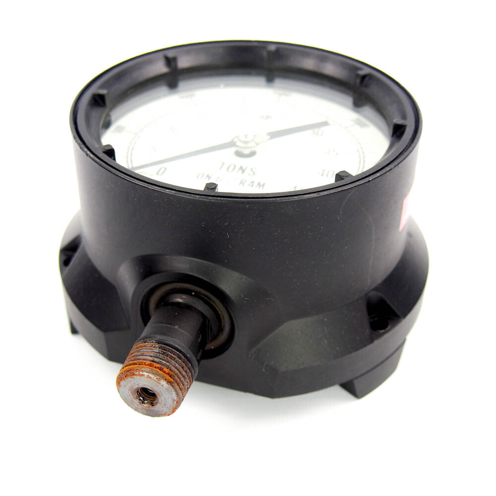 Ashcroft Duragauge Solid Front Pressure Gauge 4-1/2" 3000 PSI 1/2" NPT Lower -1