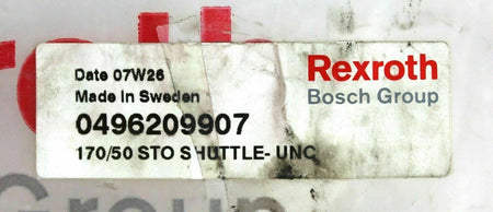 BOSCH REXROTH 04962-099-07 STO Shuttle Assembly Piston Cylinder6