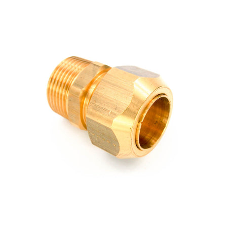 Parker Male Connector BSPT 20mm Tube Size 3/4 Thread F3BMB20-3/4 (5 Pieces) -1