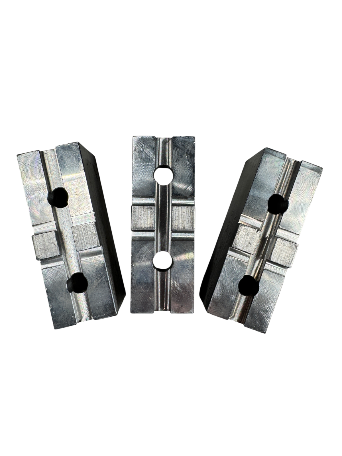 H & R Manufacturing 450A 1-1/4" OAW x 3-1/2" OAL Soft Lathe Chuck Jaw (Set of 3)0