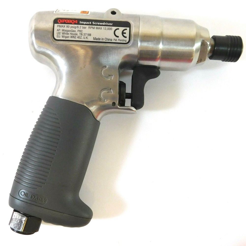 Ingersoll Rand QiP08Q4 12000 RPM M4 Pistol Impact Driver0