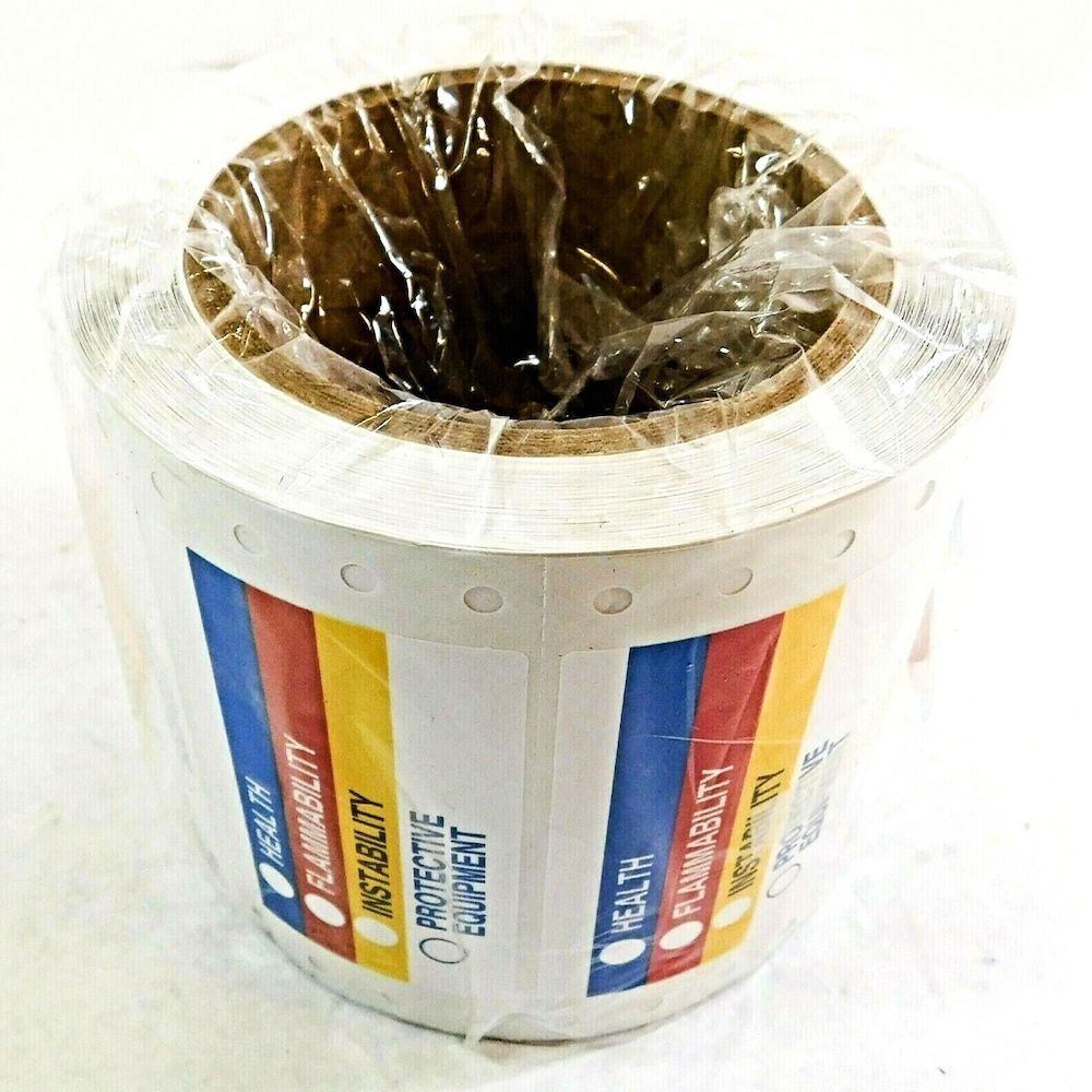 Brady 60320 1-7/8" x 3" Paper HMIG Labels (Pack of 500)1