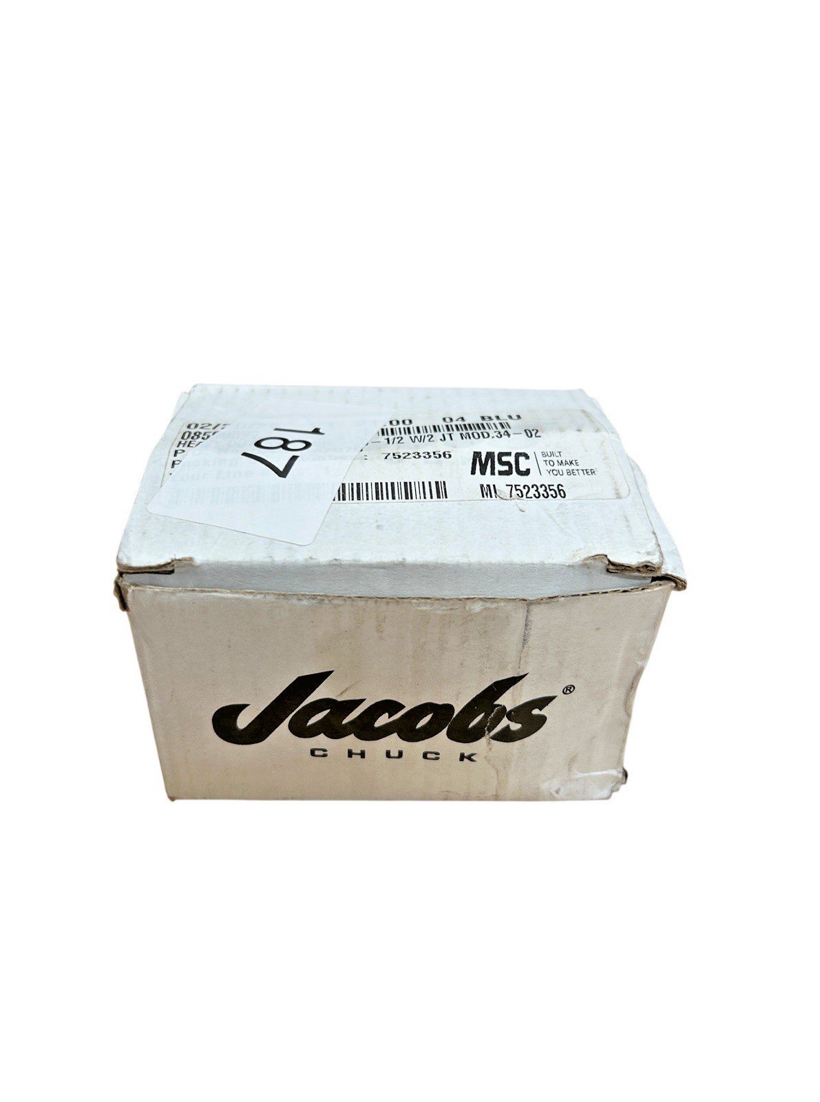 Jacobs 14442 3/64" to 1/2" Capacity K3 Key Plain Steel JT2 Tapered Drill Chuck2