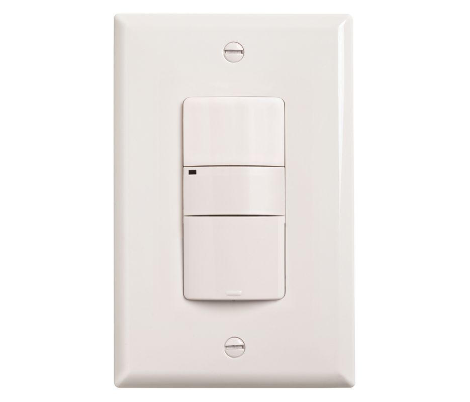 180° GE Wall Switch WIR-10-SR-G-D-W Relay Sensor with Photocell -0