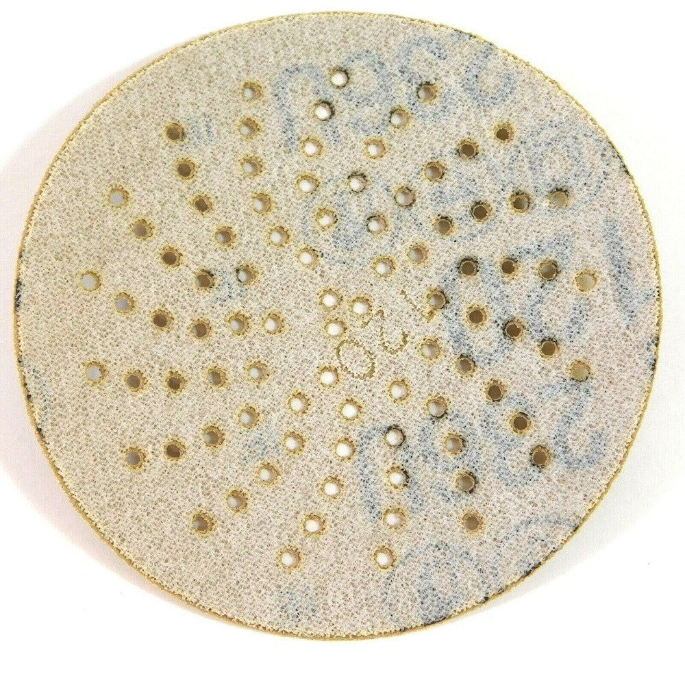 3M 55519 3" P120 Aluminum Oxide Hook & Loop Grit Discs (50 Pieces)2