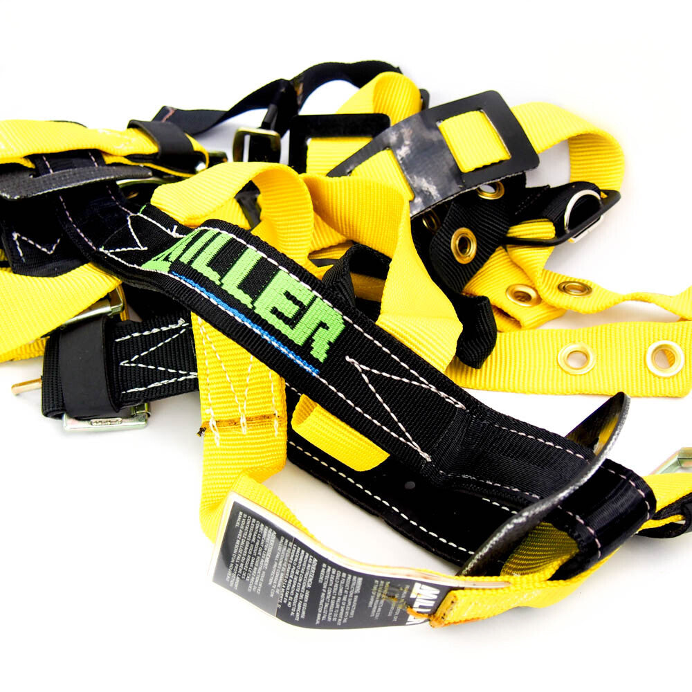 Miller 8095-6/XLYK Non-Stretchable Standard Full Body Harness Size X-Large -3