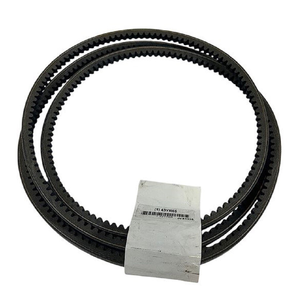 Bando 5VX1230 123" x 5/8" x 0.531" Polybutadiene Cogged V-Belt -0