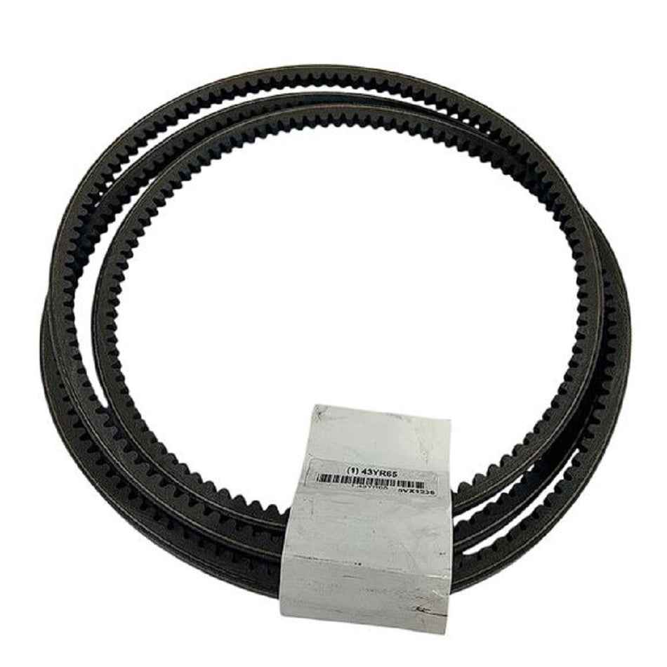 Bando 5VX1230 123" x 5/8" x 0.531" Polybutadiene Cogged V-Belt -0