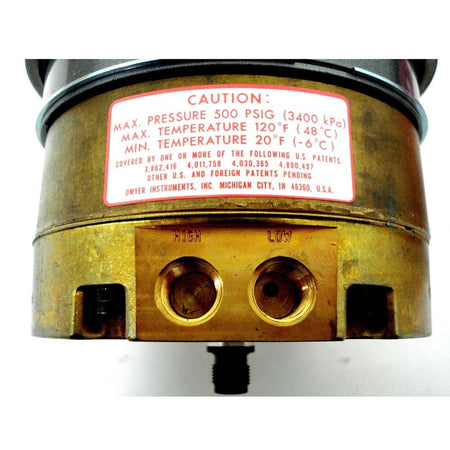 Dwyer 631B-2 10-35V 0.05" wc Wet/Wet Differential Pressure Transmitter -3