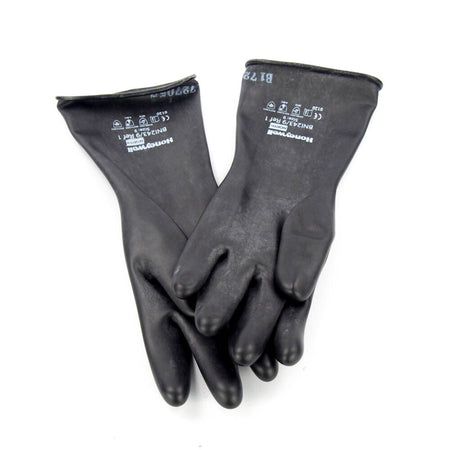 Honeywell BNI243/9/ZJ Chemical Resistant Gloves  24 Mil Size 9 | 1 Pair -0