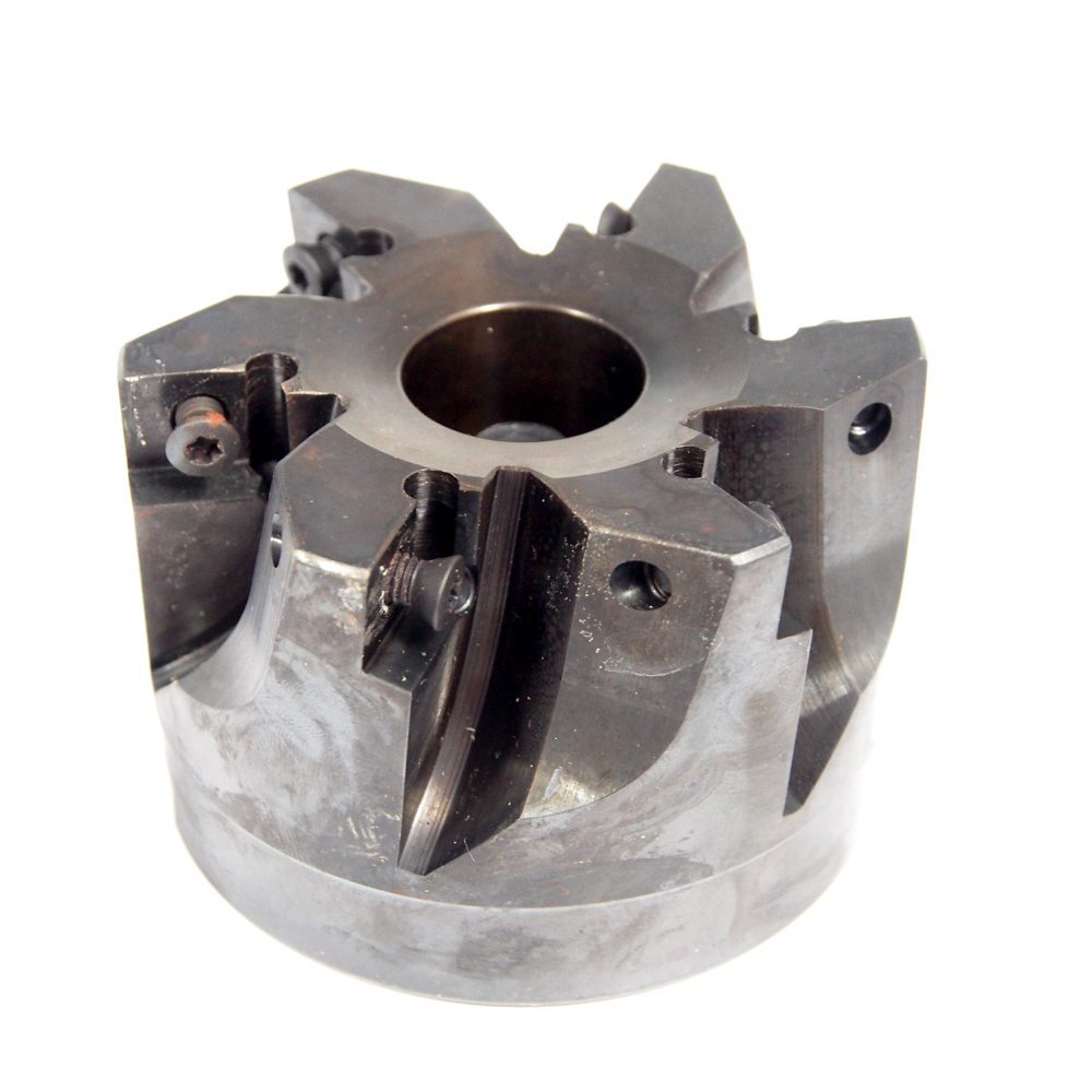 HERTEL Indexable Square-Shoulder Face Mill 3" x 1" Arbor 6Ins 842870692