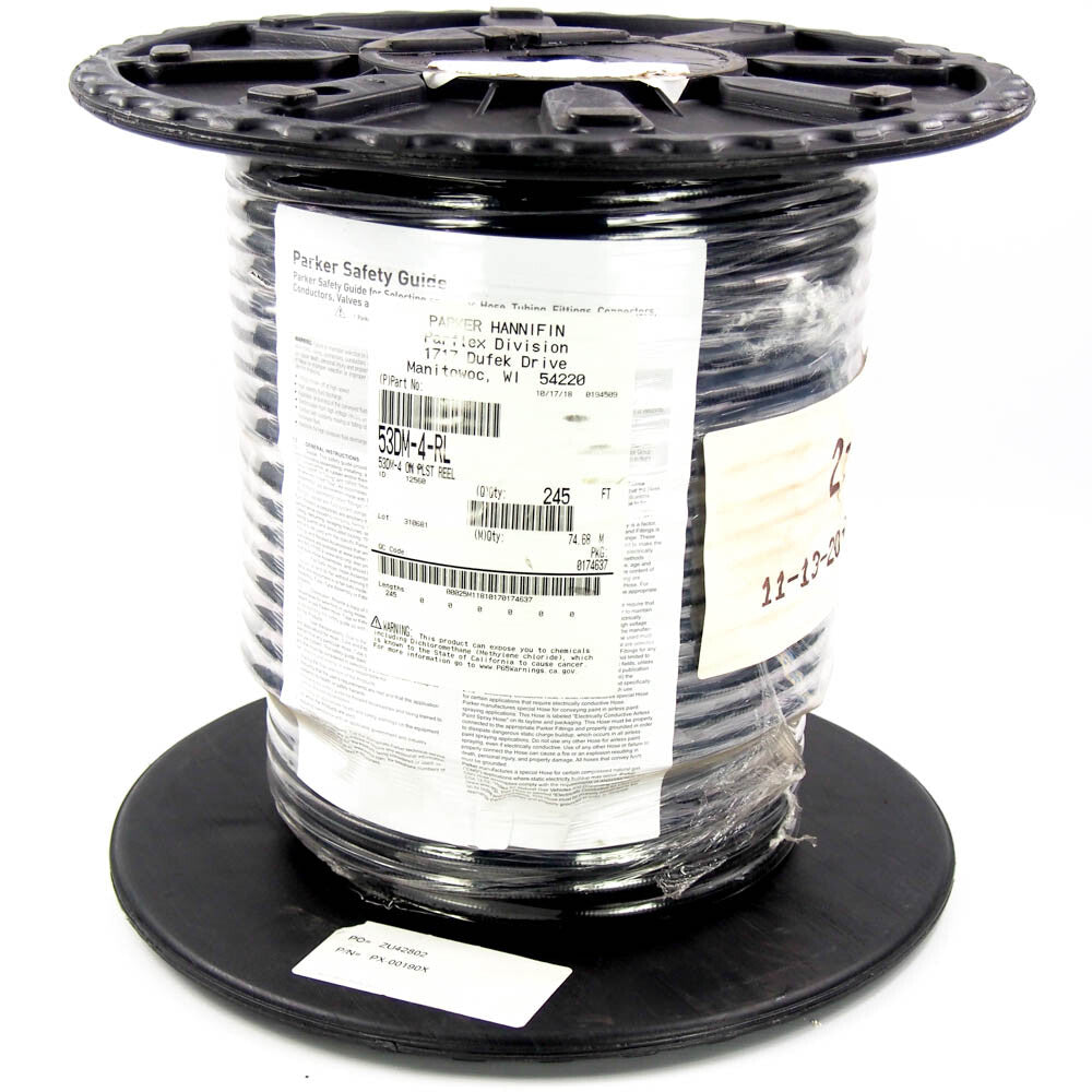 Parker 53DM-4-RL DuraMax Low Temp Hydraulic Hose 245 Ft. -0