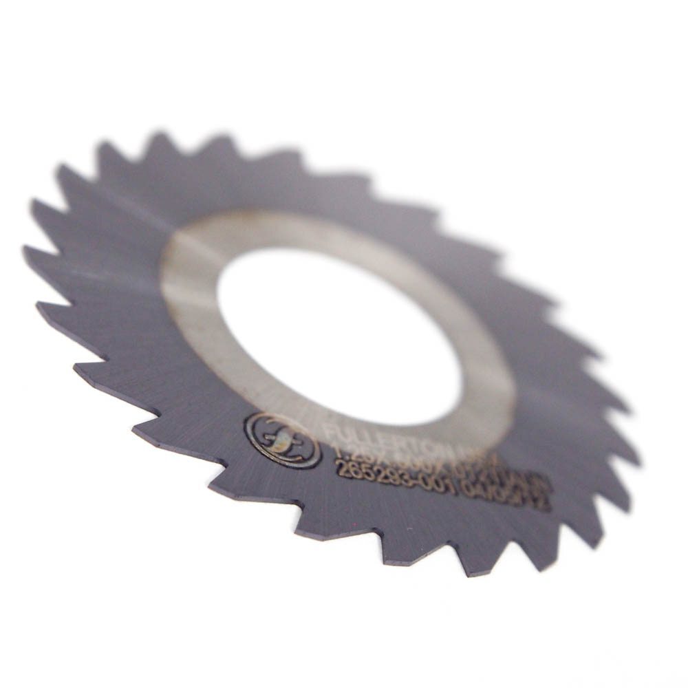 FULLERTON Carbide Saw 1.25" x 0.50" x 0.12" 24 Teeth TiAlN 265293-001 (2 Pack)1