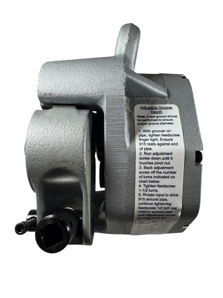 Ridgid 88232 23 lb Wt Manual Roll Groover For 2" to 6" Pipe2